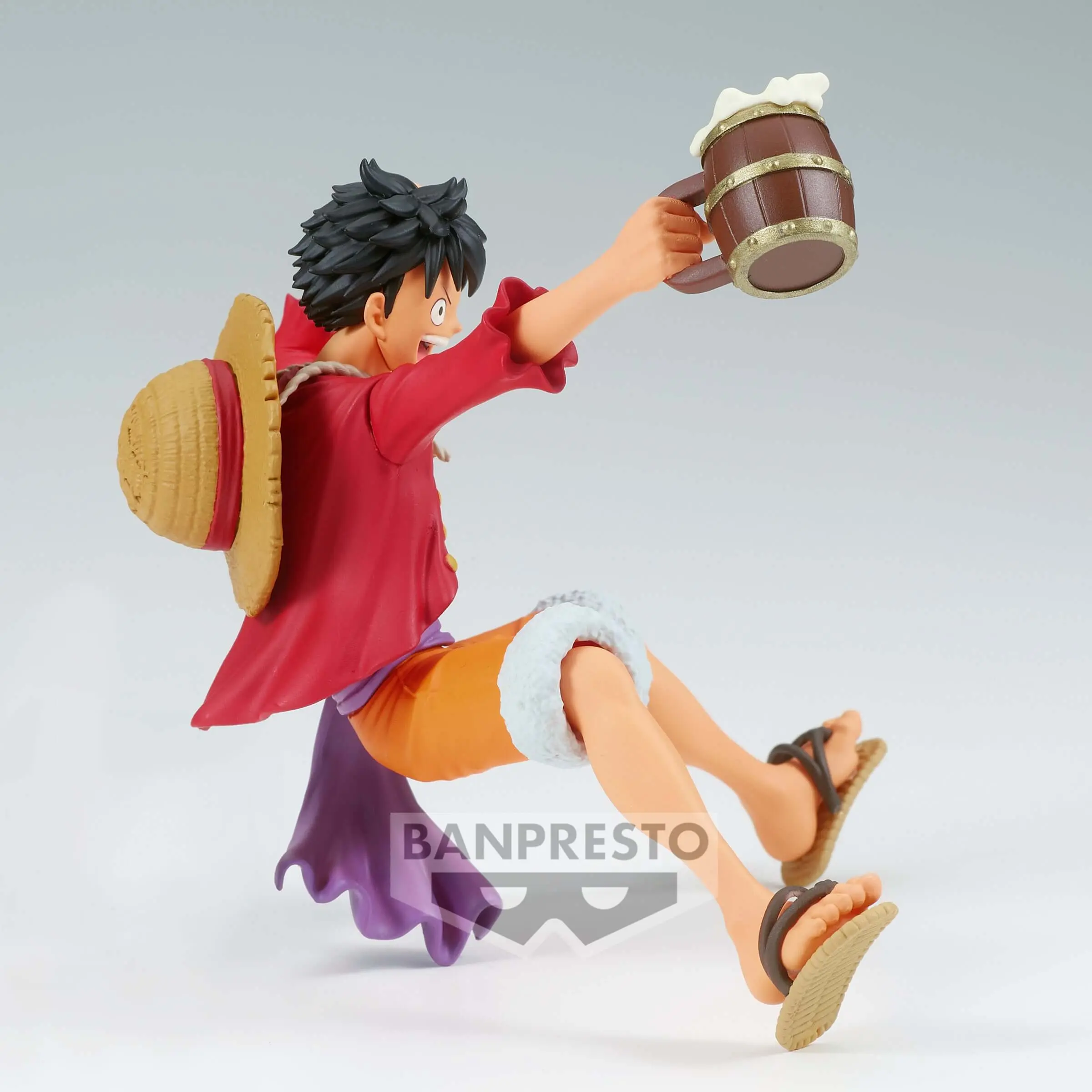 Banpresto One Piece It'S A Banquet!! - Monkey D.Luffy Action Figure - 3.5