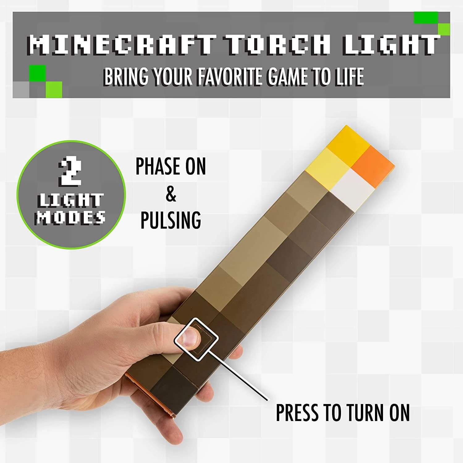 Paladone Minecraft Torch Light  for sale in Emirates from Games2all