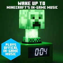 Paladone Minecraft Creeper Digital Alarm Clock with Light  for sale in Emirates from Games2all