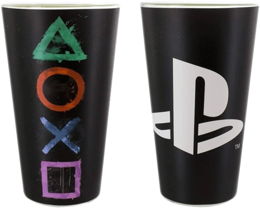 Paladone PlayStation Glass - Black