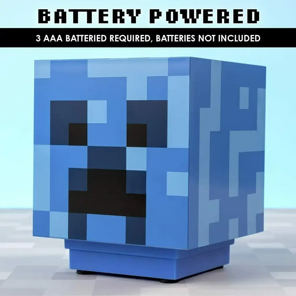 Paladone Minecraft Charged Creeper Light Lamp with Sound - Blue  for sale in Emirates from Games2all