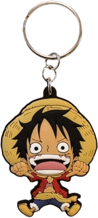 ABYSTYLE One Piece Luffy SD Medal Keychain