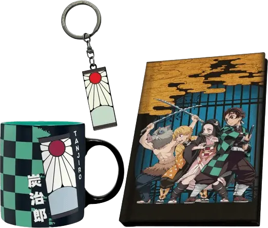 ABYSTYLE Demon Slayer Package (Mug + Keyring + Notebook)  for sale in Emirates from Games2all