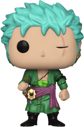 Funko Pop! Anime: One Piece - Roronoa Zoro (GW)(Exc)