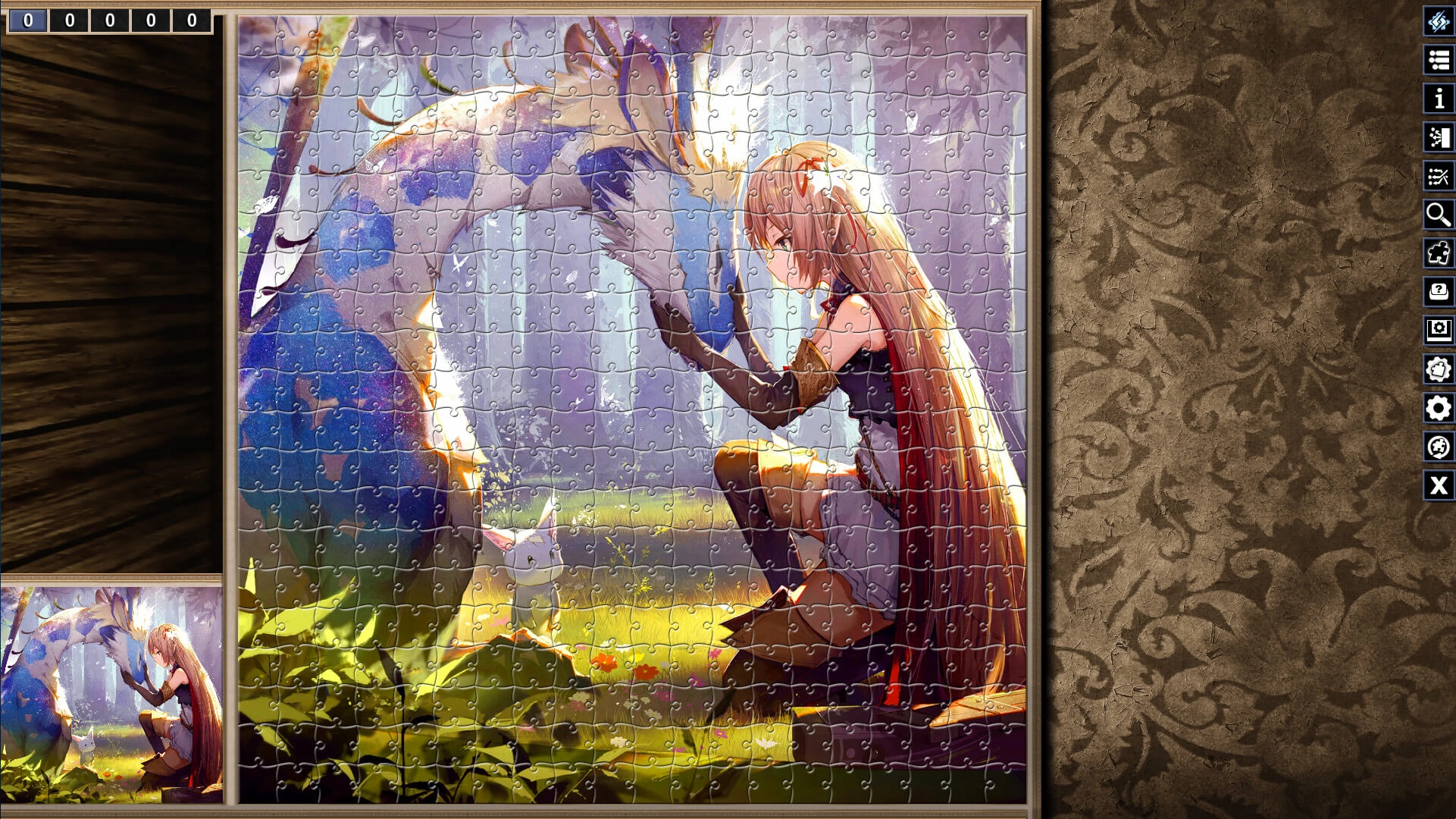 Pixel Puzzles Illustrations & Anime - Jigsaw Pack: Legendary Beasts  for sale in Emirates from Games2all