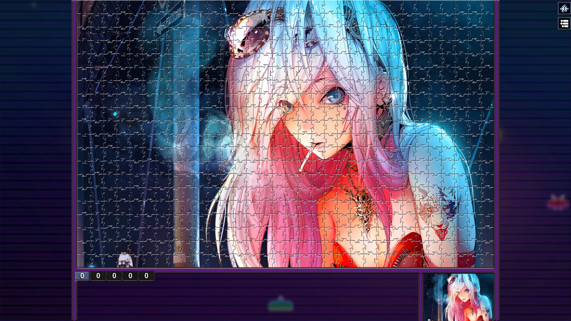 Pixel Puzzles Illustrations & Anime - Jigsaw Pack: Cyberpunk  for sale in Emirates from Games2all