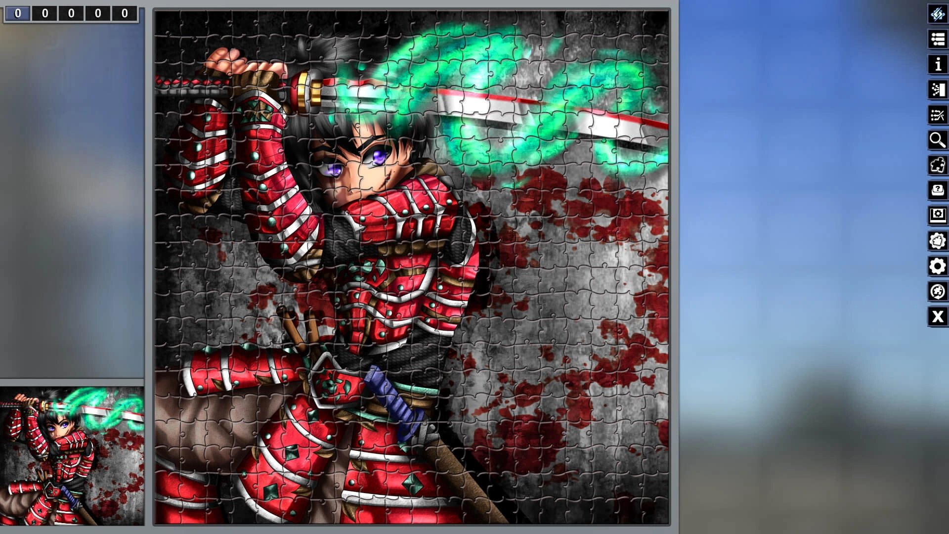 Pixel Puzzles Illustrations & Anime - Jigsaw Pack: Samurai  for sale in Emirates from Games2all