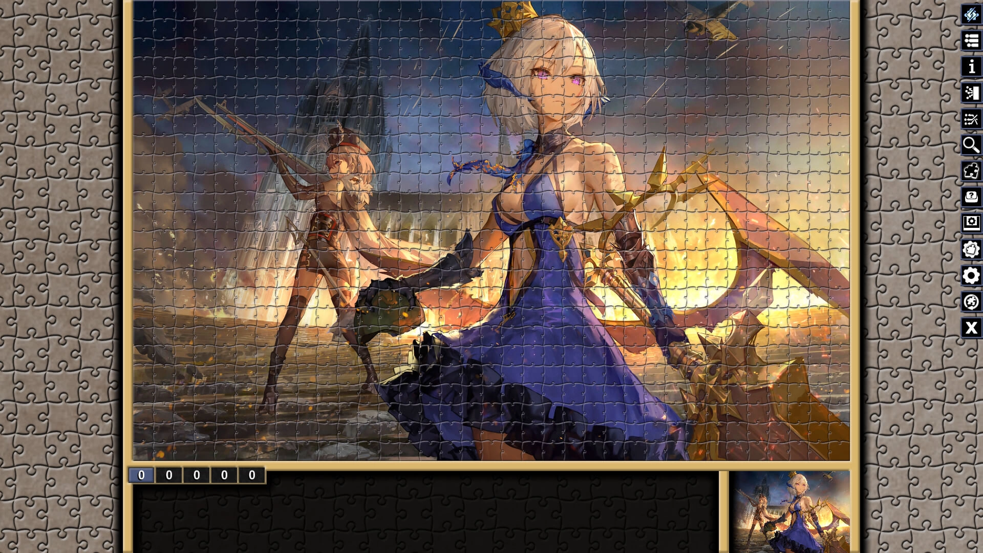 Pixel Puzzles Illustrations & Anime - Jigsaw Pack: Gun Girls  for sale in Emirates from Games2all