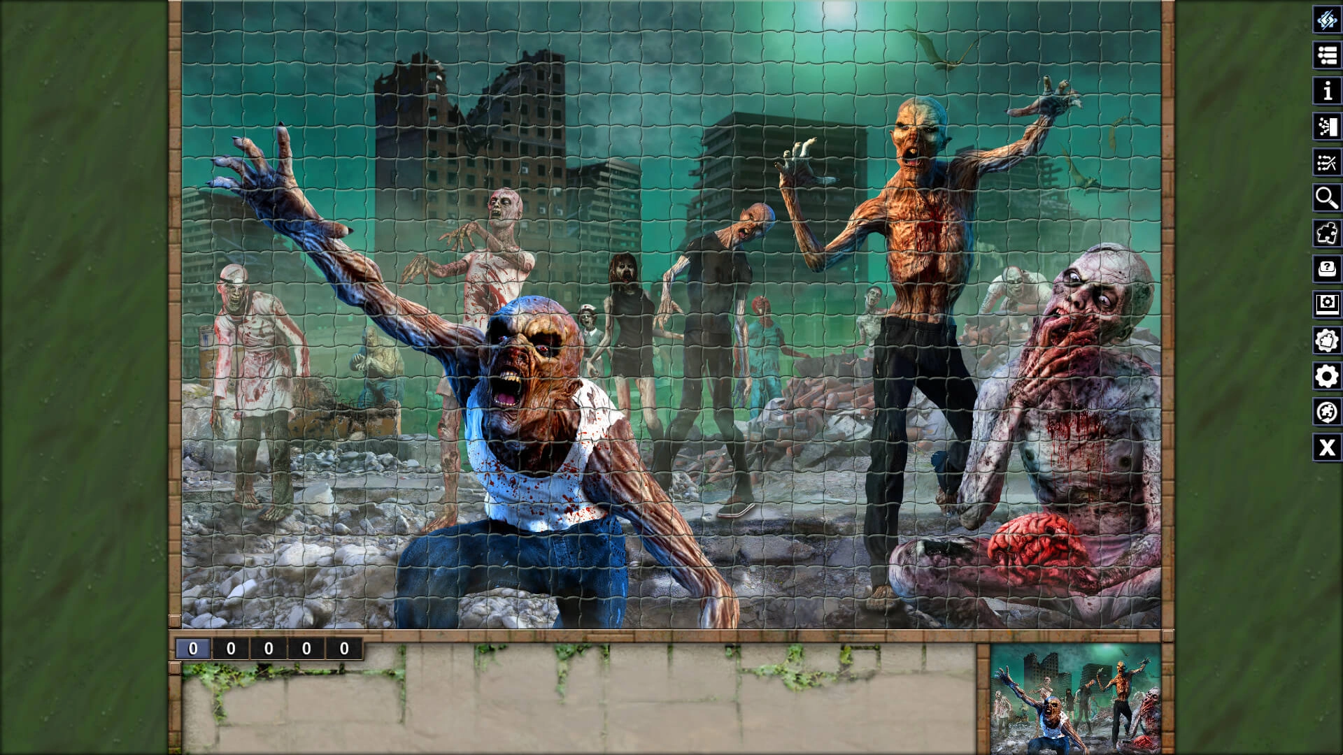 Pixel Puzzles Illustrations & Anime - Jigsaw Pack: Zombies  for sale in Emirates from Games2all