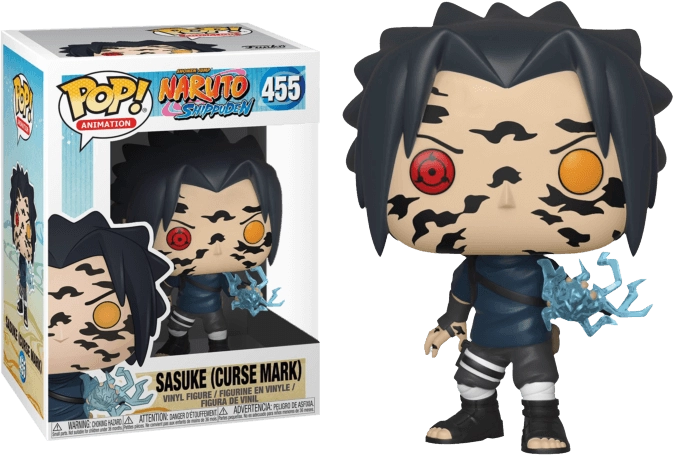 Funko Pop! Anime: Naruto - Sasuke with Curse Marks  for sale in Emirates from Games2all