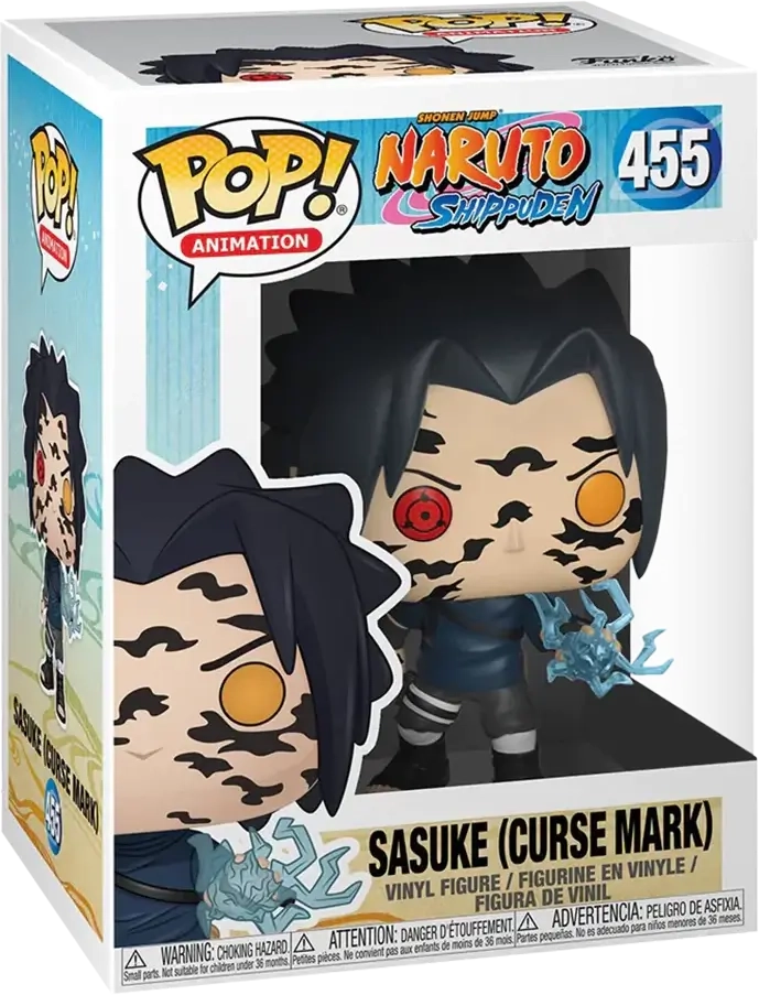 Funko Pop! Anime: Naruto - Sasuke with Curse Marks  for sale in Emirates from Games2all