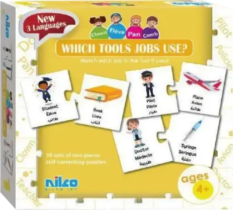 Nilco WHICH TOOLS JOBS USE? Card Game