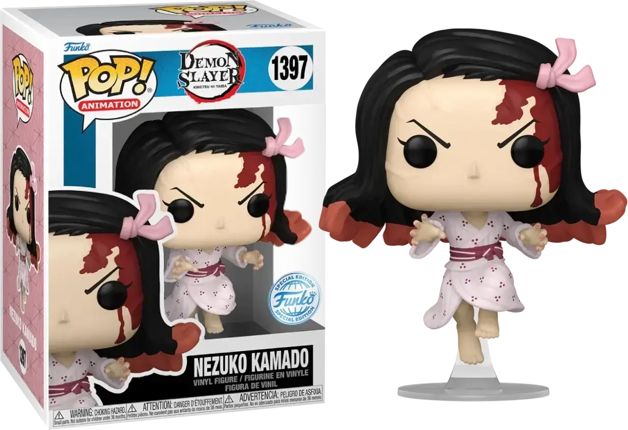 Funko Pop! Anime: Demon Slayer - Nezuko Kamado Leaping (Exc)  for sale in Emirates from Games2all