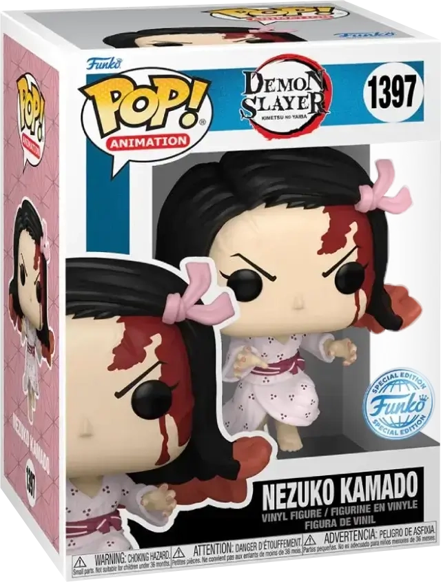 Funko Pop! Anime: Demon Slayer - Nezuko Kamado Leaping (Exc)  for sale in Emirates from Games2all