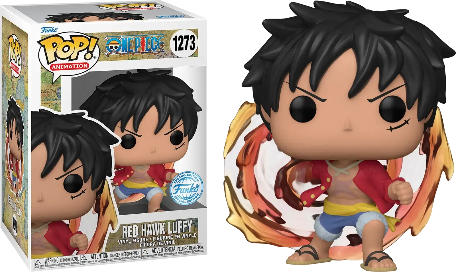 Funko Pop! Animation: One Piece - Red Hawk Luffy (Exc)  for sale in Emirates from Games2all