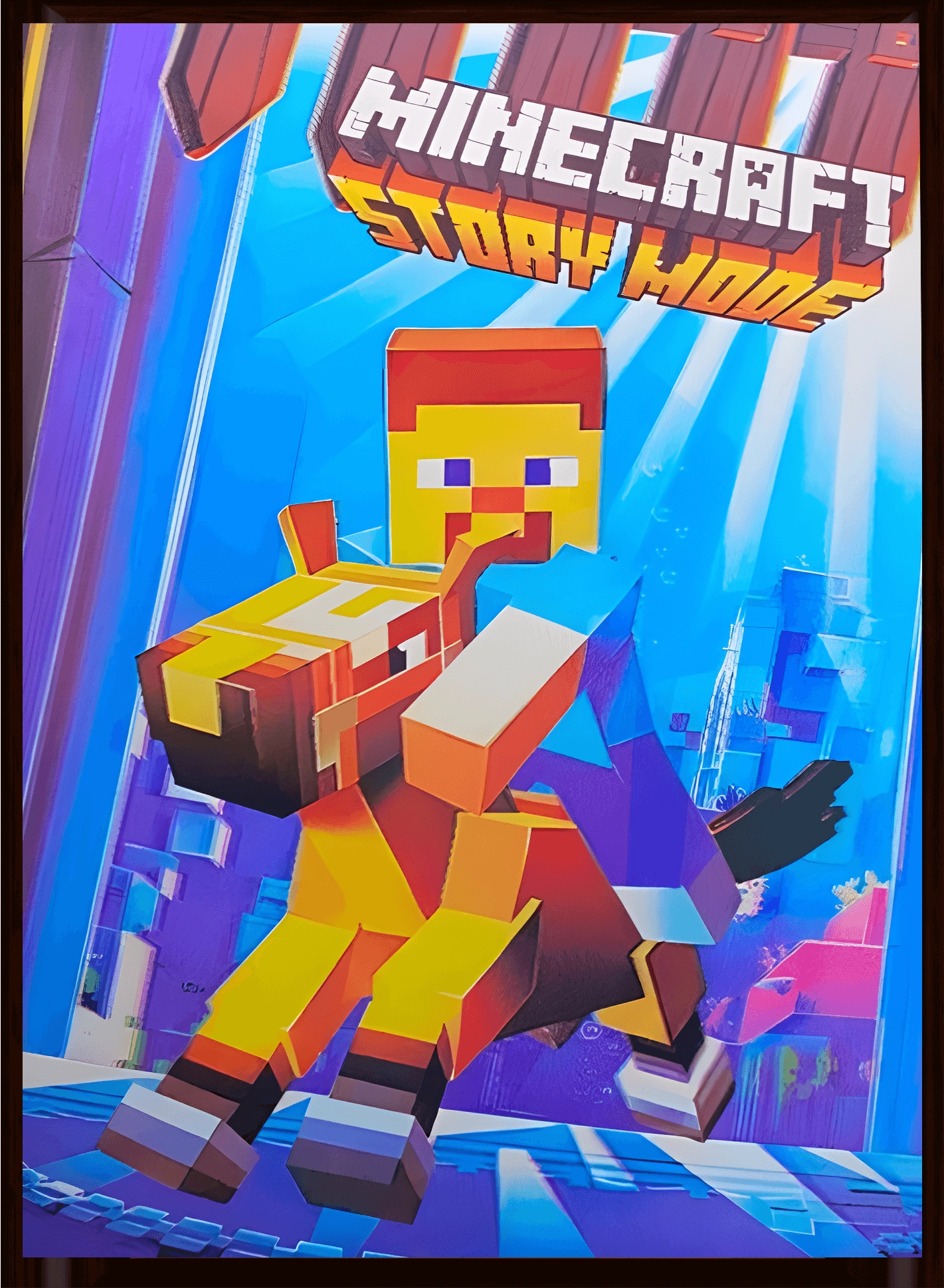 Minecraft 3D Gaming Poster   for sale in Emirates from Games2all