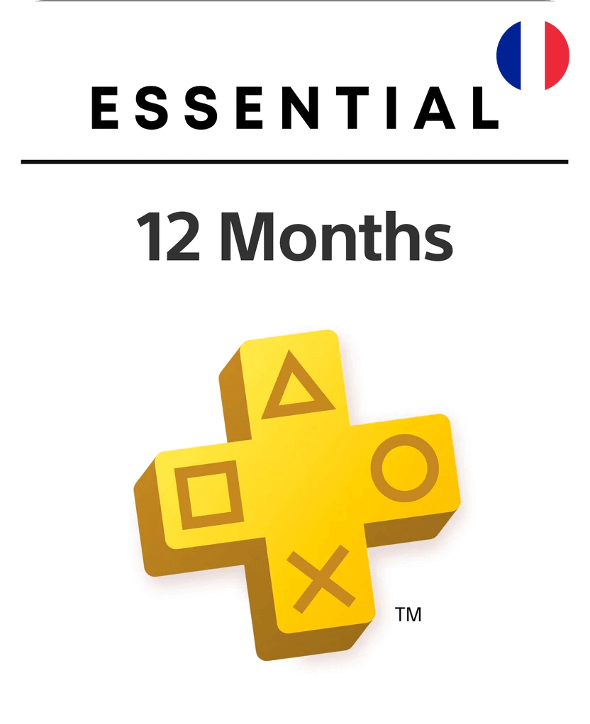 PlayStation Plus Essential Membership Subscription - France - 12 Months  for sale in Emirates from Games2all