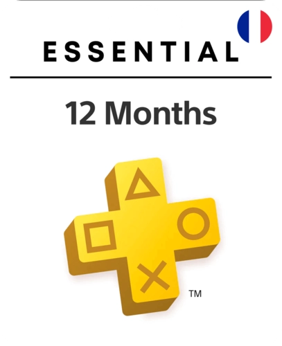 PlayStation Plus Essential Membership Subscription - France - 12 Months  for sale in Emirates from Games2all