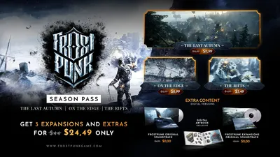 Frostpunk: On The Edge  للبيع في الامارات من خلال Games2all