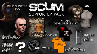 SCUM Supporter Pack  للبيع في ألإمارات من خلال Games2all