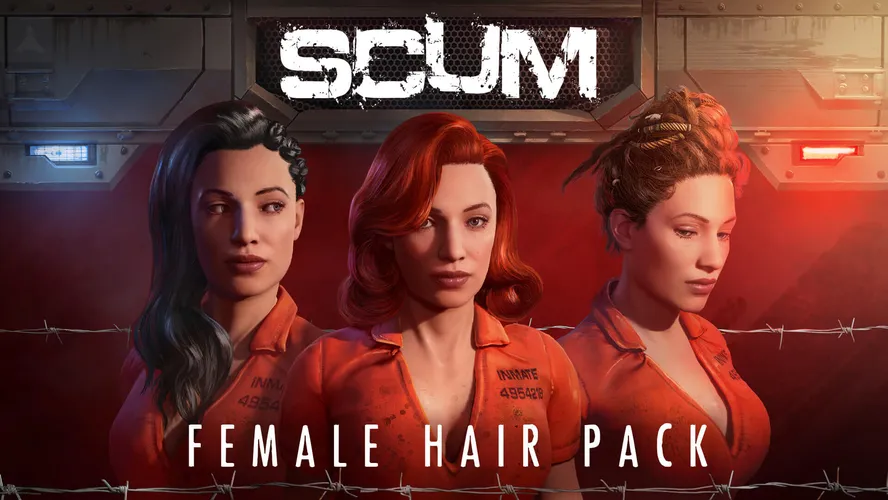 SCUM Female Hair Pack  للبيع في الامارات من خلال Games2all