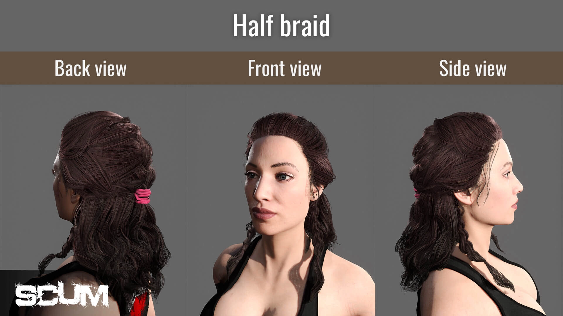 SCUM Female Hair Pack  for sale in Emirates from Games2all