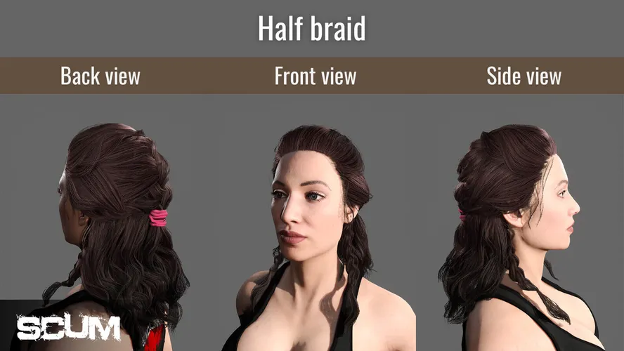 SCUM Female Hair Pack  للبيع في الامارات من خلال Games2all