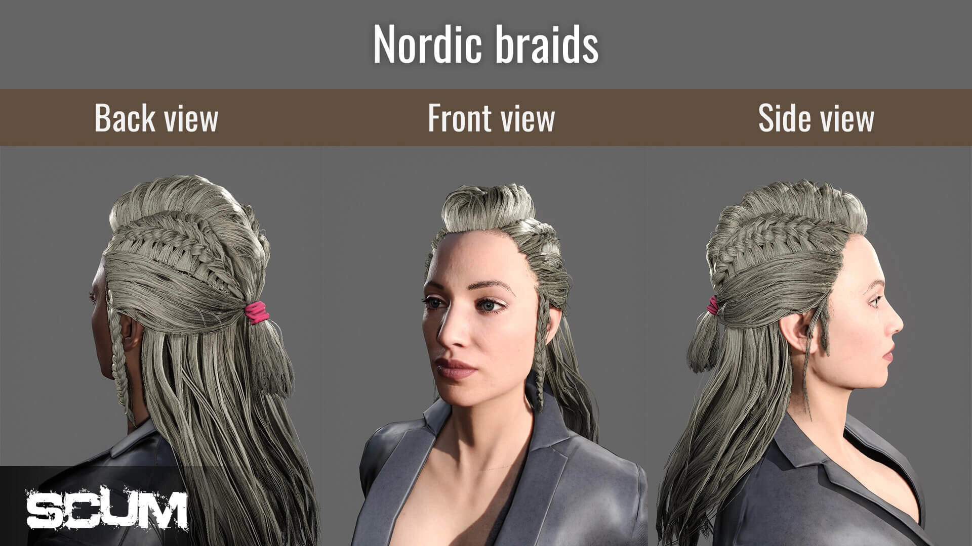 SCUM Female Hair Pack  for sale in Emirates from Games2all