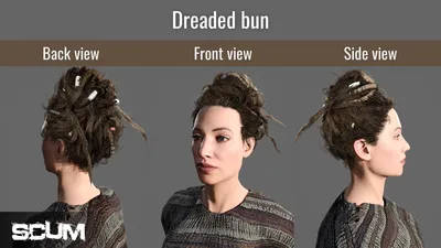 SCUM Female Hair Pack  for sale in Emirates from Games2all