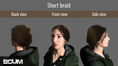 SCUM Female Hair Pack  for sale in Emirates from Games2all