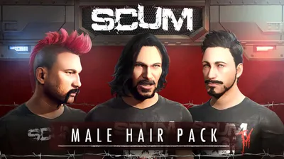 SCUM Male Hair Pack  للبيع في الامارات من خلال Games2all