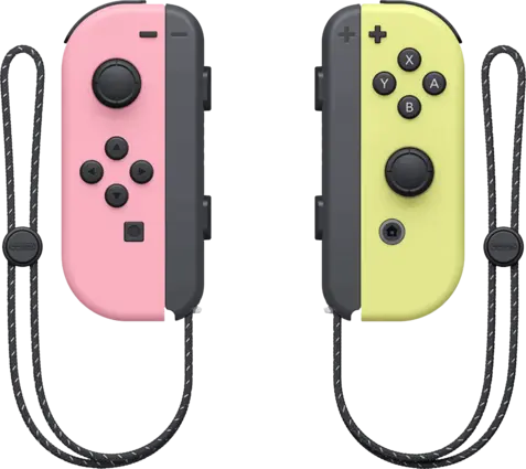 Nintendo Switch Joy-Con - Pastel Pink and Yellow