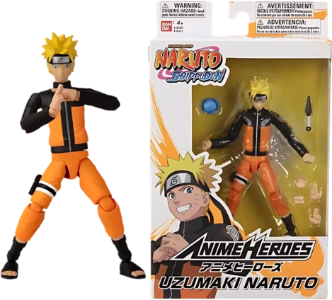 Bandai Namco Anime Naruto Uzumaki Naruto (Sage Mode) Action Figure - 15 cm