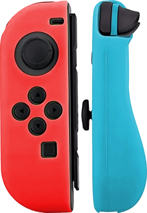 Nintendo Switch Joy-Con Cover Case - Red and Blue