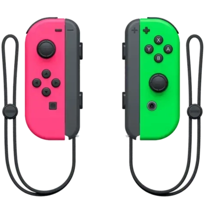 Nintendo Switch Joy-Con - Green and Pink   - Used