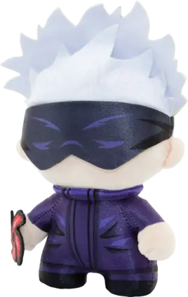 Yume DZNR Anime Jujutsu Kaisen Satoru Gojo Soft Plush Toy Action Figure - 19cm