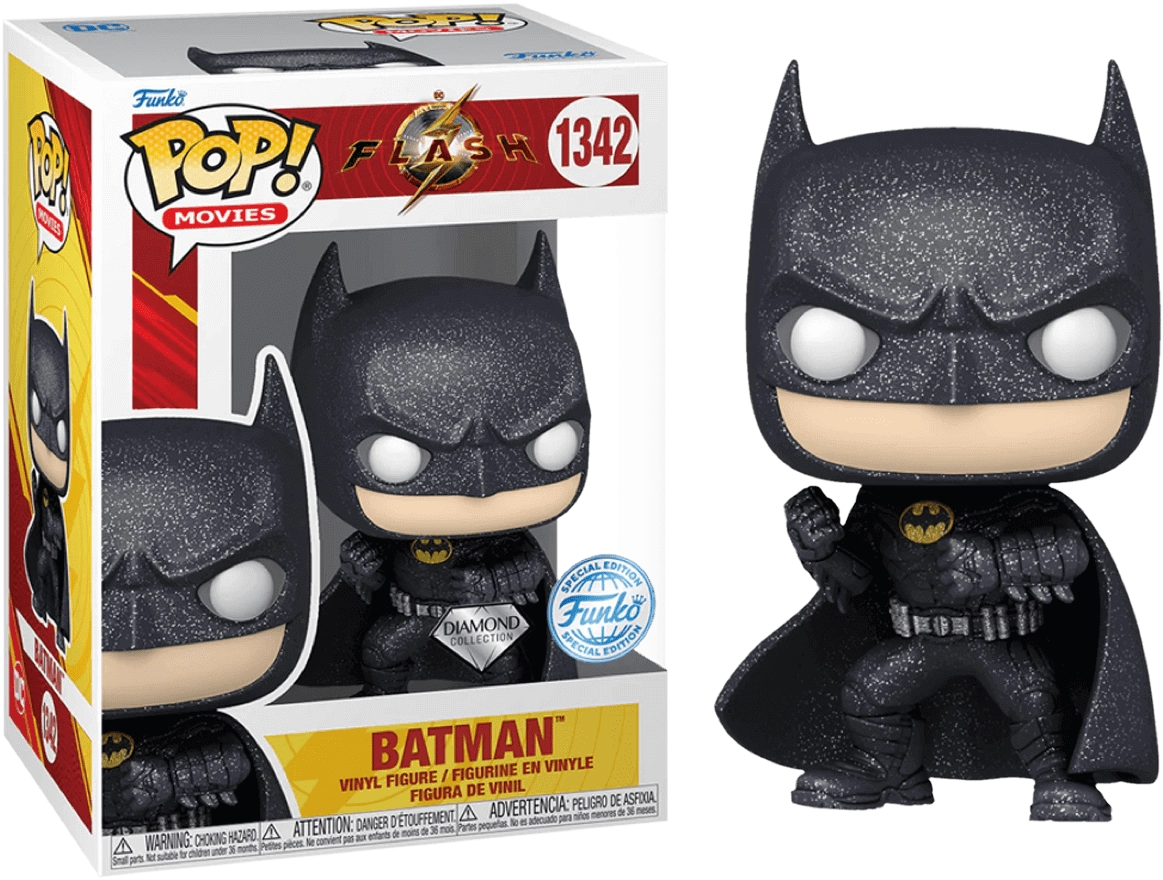 Funko Pop! Movies: The Flash - Diamond Batman (Exc)  for sale in Emirates from Games2all