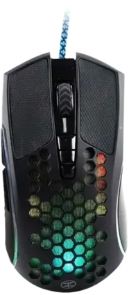 TechnoZone V-80 RGB Wired Gaming Mouse - Black