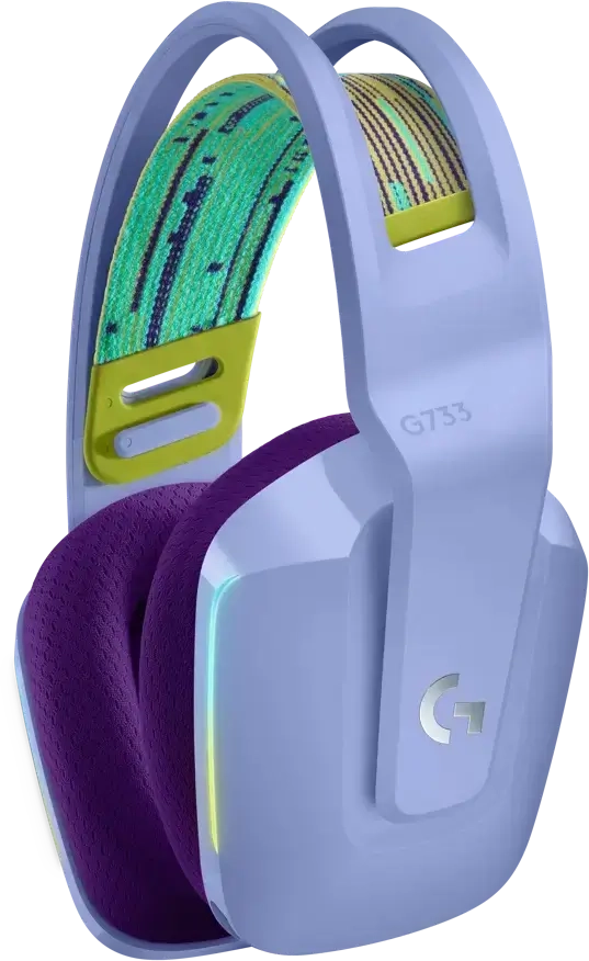 Logitech G733 LIGHTSPEED Wireless RGB Gaming Headset - Lilac  for sale in Emirates from Games2all