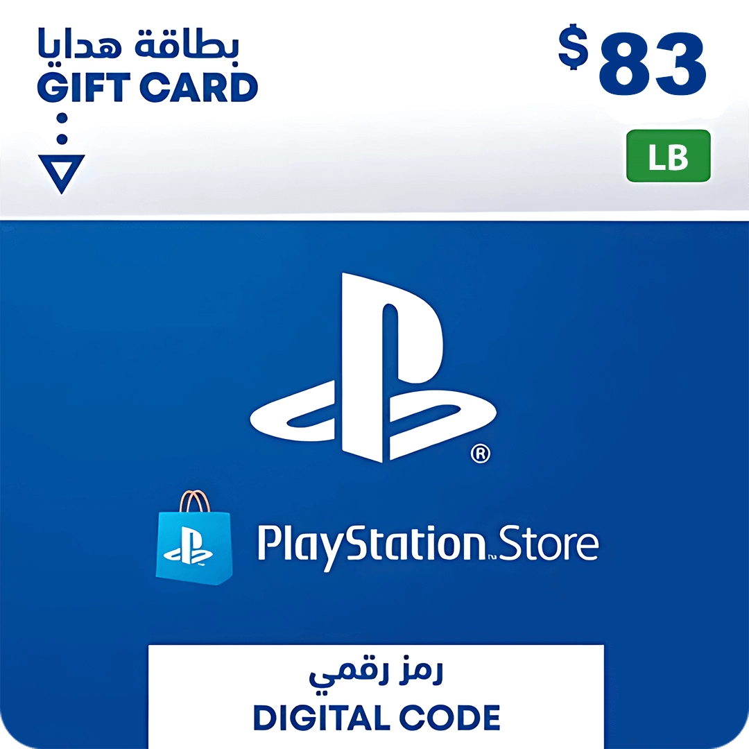 Lebanon PSN Wallet Top-up 83 USD  for sale in Emirates from Games2all