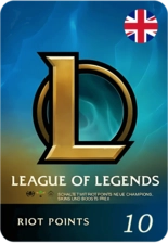 League of Legends (LoL) Gift Card - 10 GBP - UK -  for sale in Emirates from Games2all