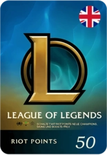 League of Legends (LoL) Gift Card - 50 GBP - UK -  for sale in Emirates from Games2all