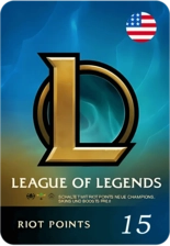 League of Legends (LoL) Gift Card - 15 USD - USA -  for sale in Emirates from Games2all