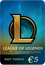 League of Legends (LoL) Gift Card - 5 EUR - Europe -  for sale in Emirates from Games2all