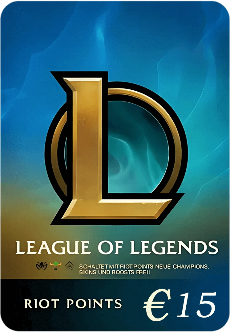 League of Legends (LoL) Gift Card - 15 EUR - Europe  for sale in Emirates from Games2all