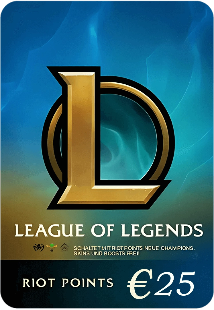 League of Legends (LoL) Gift Card - 25 EUR - Europe  for sale in Emirates from Games2all