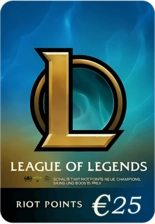 League of Legends (LoL) Gift Card - 25 EUR - Europe -  for sale in Emirates from Games2all