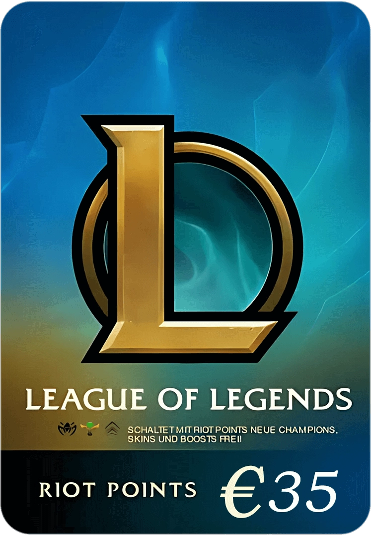 League of Legends (LoL) Gift Card - 35 EUR - Europe  for sale in Emirates from Games2all