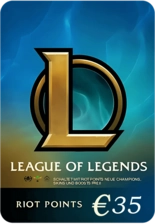 League of Legends (LoL) Gift Card - 35 EUR - Europe -  for sale in Emirates from Games2all