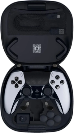 PS5 DualSense Edge Wireless Controller with a Case of Accessories